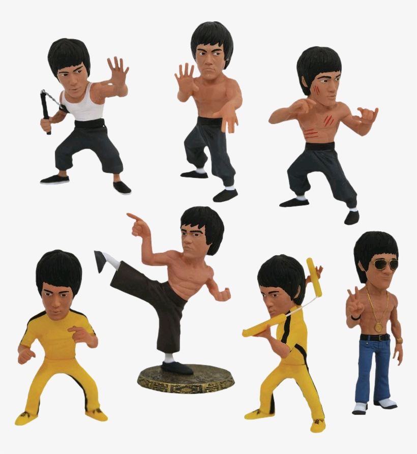 D-formz Blind Box 3” Vinyl Figure - Bruce Lee Diamond Select, transparent png #8576185