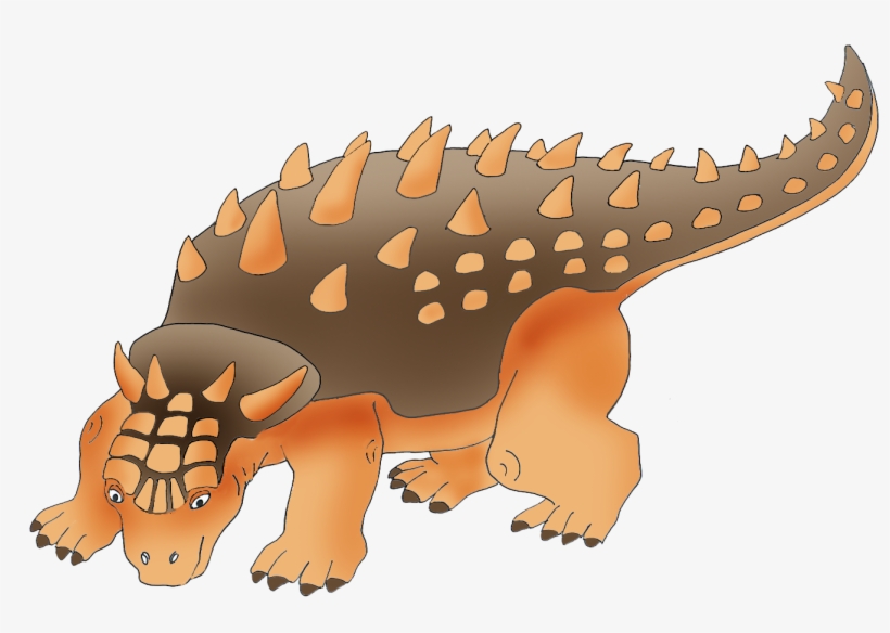 Ankylosaurus Dinosaur Clipart - Ankylosaurus, transparent png #8576857
