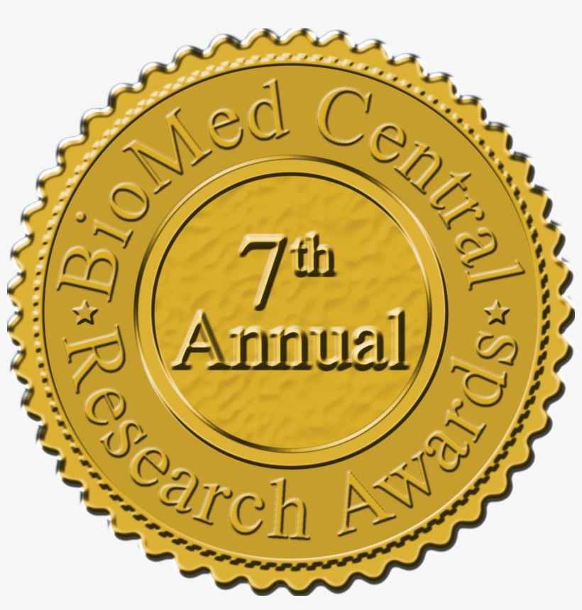 Biomed Central Research Award Winner - Circle, transparent png #8577024