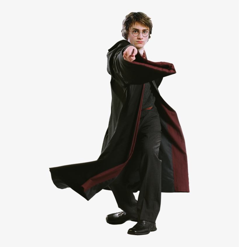Image Royalty Free Library In Robe With Wand Motion - Hermione Costume Half Blood Prince, transparent png #8577263