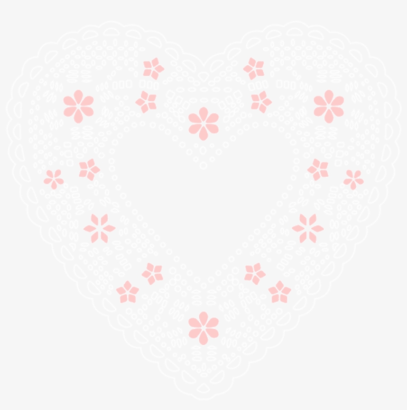 Free Png Lace Heart Png - Lace Heart Png Transparent Background, transparent png #8577355