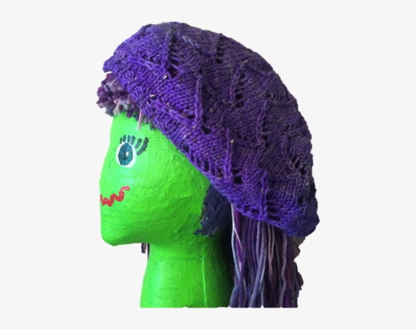 Killer Lace Slouch Hat - Knit Cap, transparent png #8577698