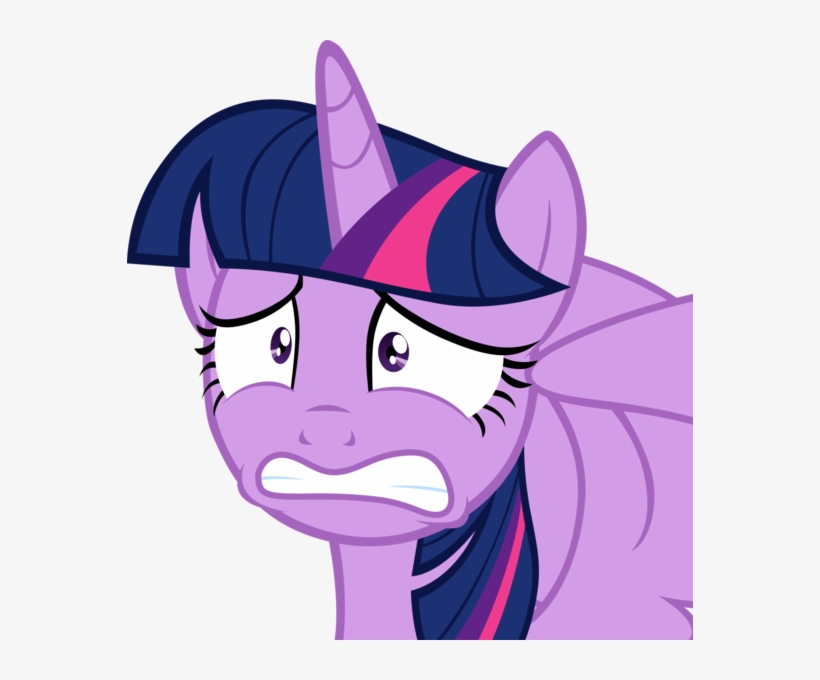 Twilight - - Princess Twilight Sparkle Scared, transparent png #8577836