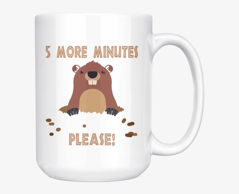 Funny Groundhog Mug - Happy New Year 2012 Card, transparent png #8577881