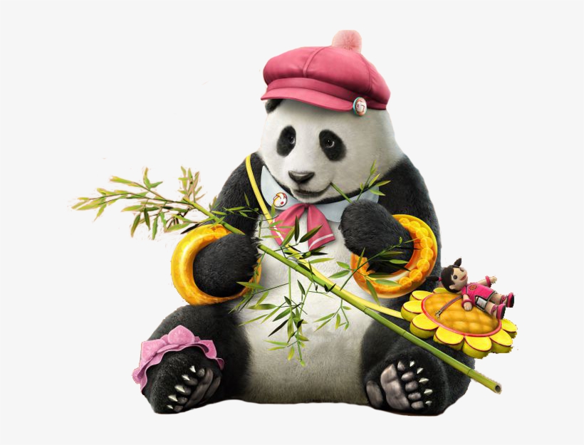 Tekken Clipart Render - Tekken 7 Kuma And Panda Combos, transparent png #8578374
