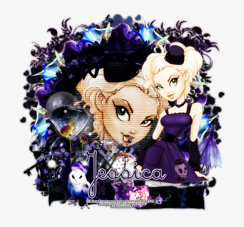 And For This Tag I Used The Art Of Pinuptoons Which - Cartoon, transparent png #8579050