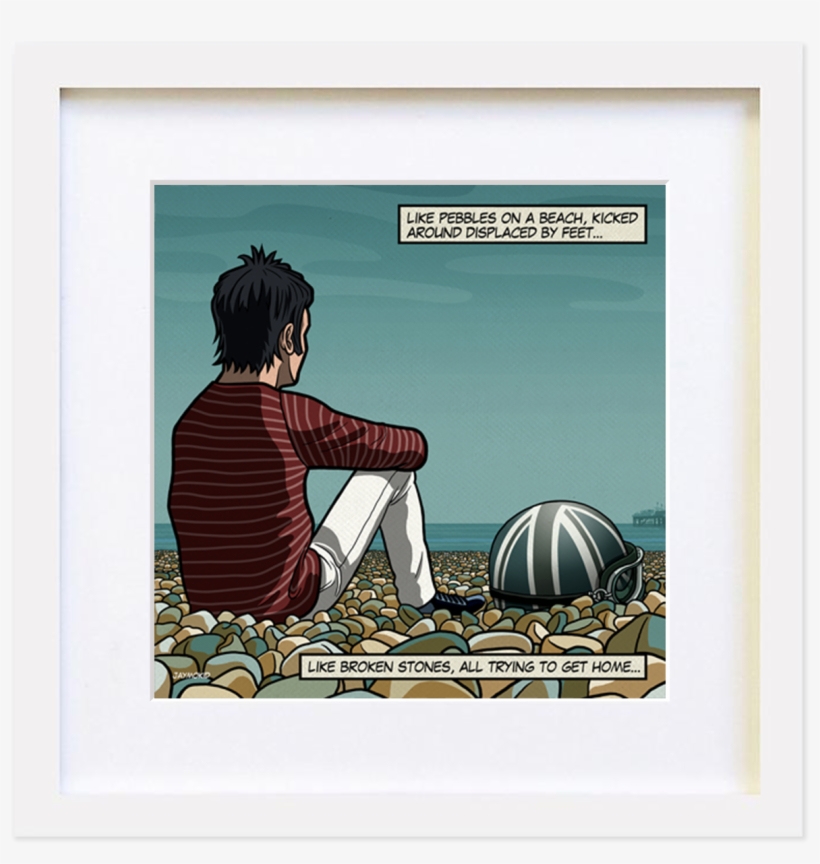 Image Of Broken Stones - Picture Frame, transparent png #8579054