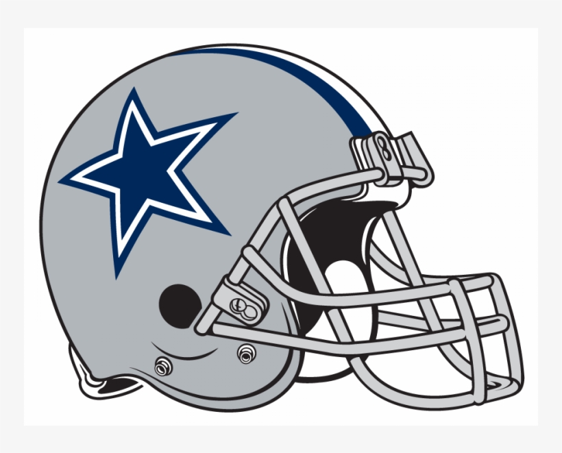 Dallas Cowboys Iron On Stickers And Peel-off Decals - Dallas Cowboys Helmet, transparent png #8579226