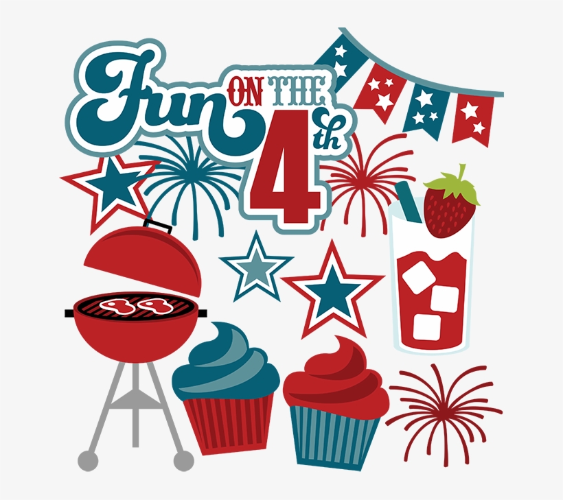 Fun On The 4th Svg Scrapbook Files 4th Of July Svg - 4th Of July Scrapbook, transparent png #8579397