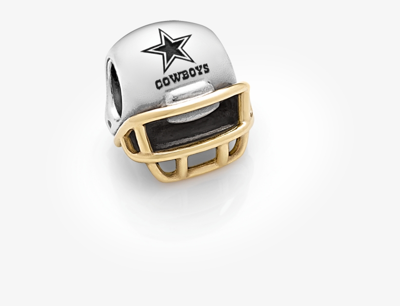 Discover Ideas About Dallas Cowboys Football - Carolina Panthers Pandora Helmet Charm, transparent png #8579398