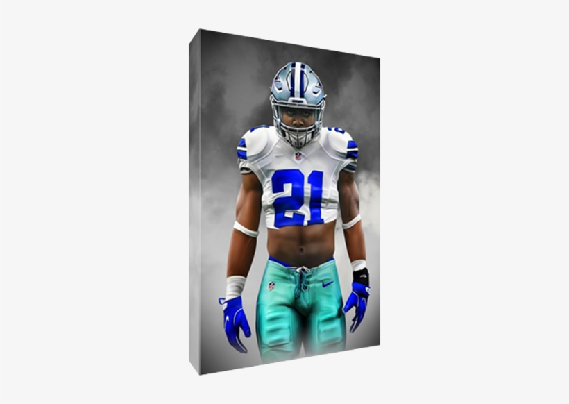 Details About Dallas Cowboys Ezekiel Elliott Zeke And - Face Mask, transparent png #8579581