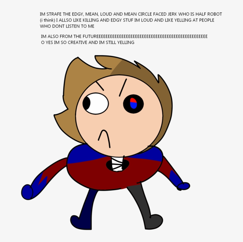 Strafe In A Nutshell By Toxicat - Cartoon, transparent png #8580150