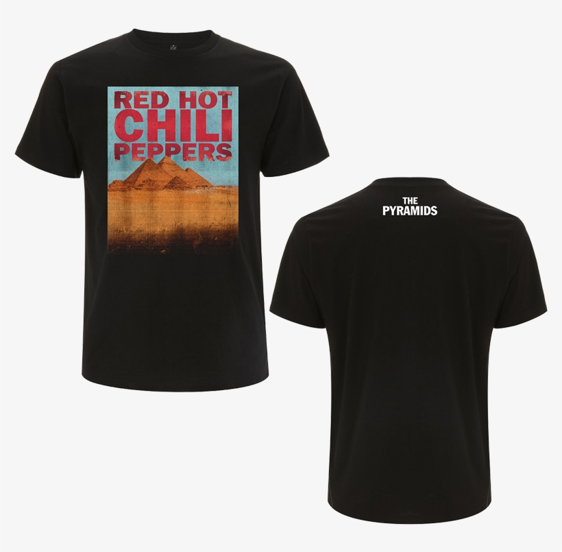 Men's The Pyramids Of Giza Black T-shirt - Active Shirt, transparent png #8580489