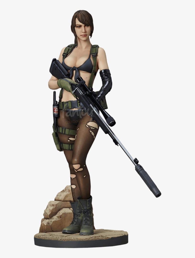 Boneco Quiet Metal Gear Solid Play Arts Kai Square - Quiet Metal Gear Soldier, transparent png #8580601