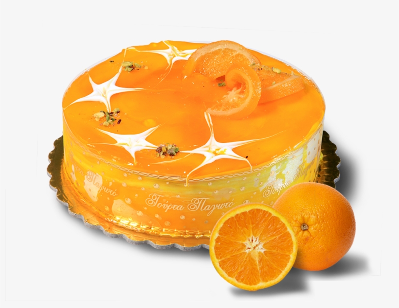 Orange Cake, transparent png #8580775