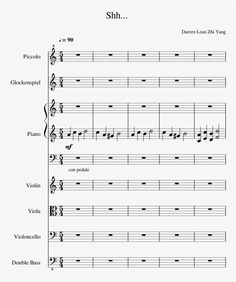 Print - Sheet Music, transparent png #8581388