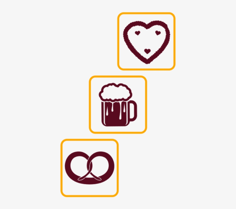 Cool Design Drinking Team Pretzels Beer Jug Drink, transparent png #8581830