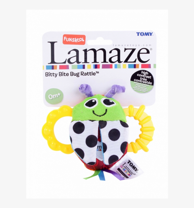 Lamaze Bitty Bite Bug Rattle - Lamaze, transparent png #8581938