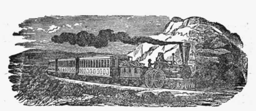The Chesapeake And Ohio Advertised Its Route Through - Baltimore And Ohio Railroad 1836, transparent png #8581940