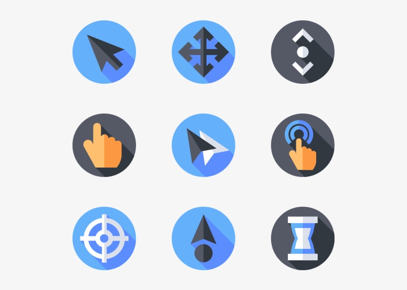 Selection And Cursors - Google Icons Png, transparent png #8581985