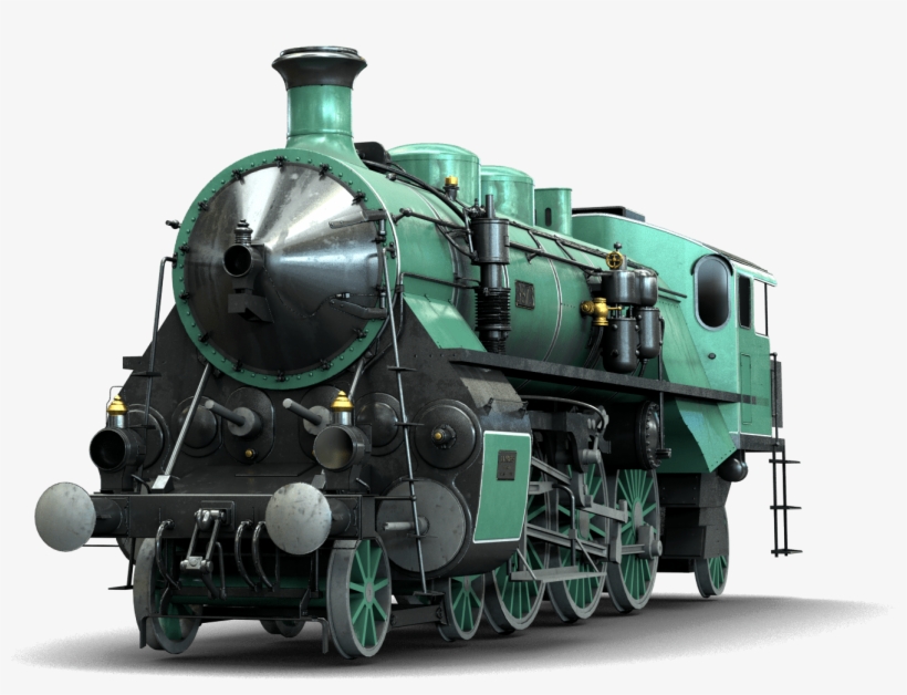 The S 3/6 Was A Steam Engine Produced By Maffei - Steam Engine, transparent png #8582182