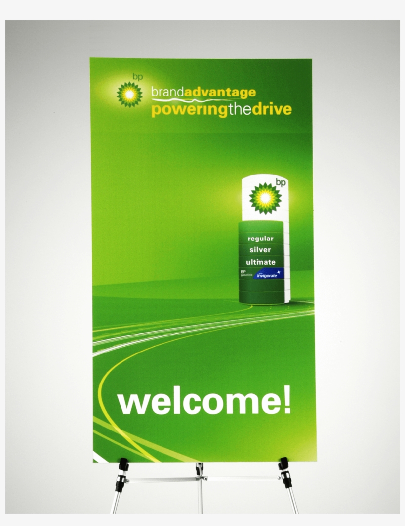 Golin Bp Power The Drive Easel Banners 05 Image - Banner, transparent png #8582191