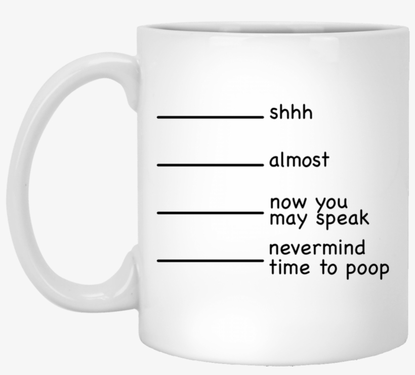 Shh Almost Now You May Speak Nevermind Time To Pop - Beer Stein, transparent png #8582382