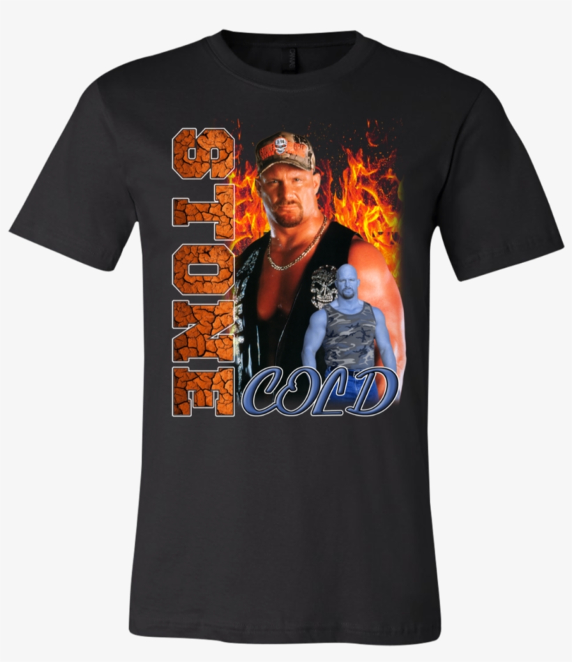 Stone Cold Steve Austin Shirt Unisex Shirt Bella Canvas - T-shirt, transparent png #8582620