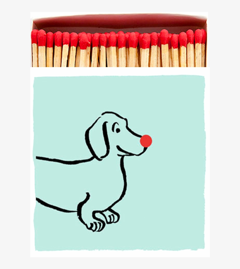 Dachshund Luxury Safety Matches - Cock Safety Match, transparent png #8583035