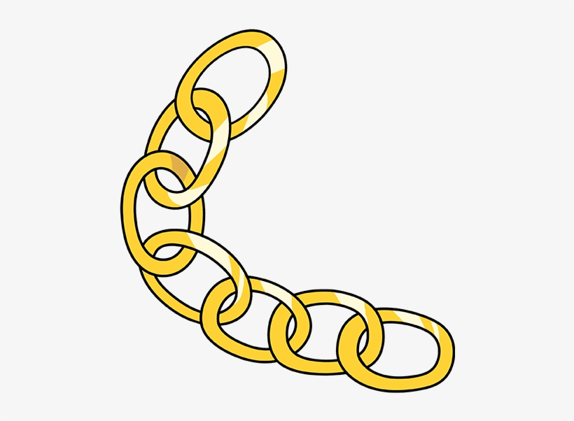 How To Draw Chain - Circle, transparent png #8583287