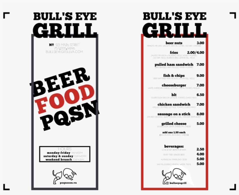 Bull's Eye Grill-04, transparent png #8583292