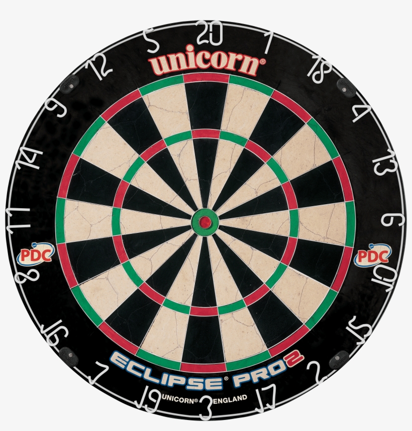 Unicorn Eclipse Pro 2 Competition Quality Dart Board - Unicorn Dart Board, transparent png #8583346