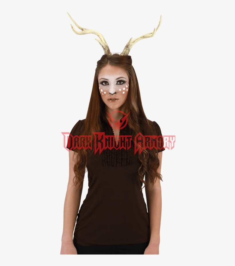 Deer Flower Antlers Costumes, transparent png #8583692