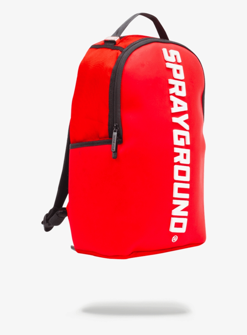 Backpack With Red Cross Logo - Sprayground, transparent png #8583734