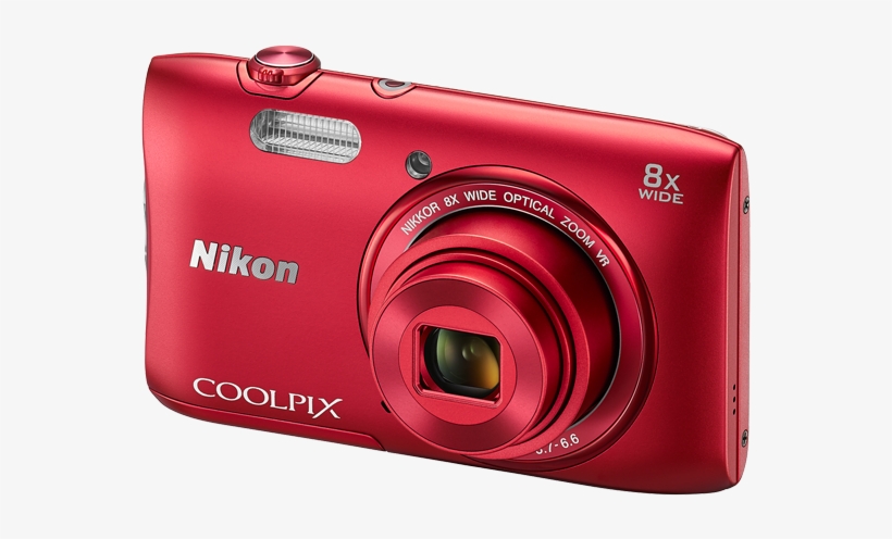 Nikon Coolpix S3600, transparent png #8584001