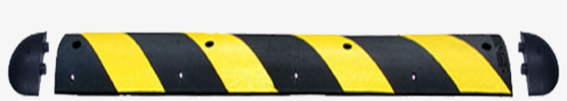 16100 4 16100 6 16100e Speed Bump 4' 6' Striped Yellow - Skateboard Deck, transparent png #8584398