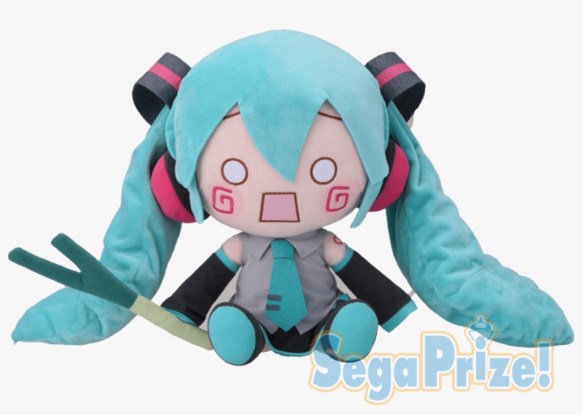Hachune Miku Mej Plush Sega - ちゅ ね ミク ぬいぐるみ, transparent png #8584682