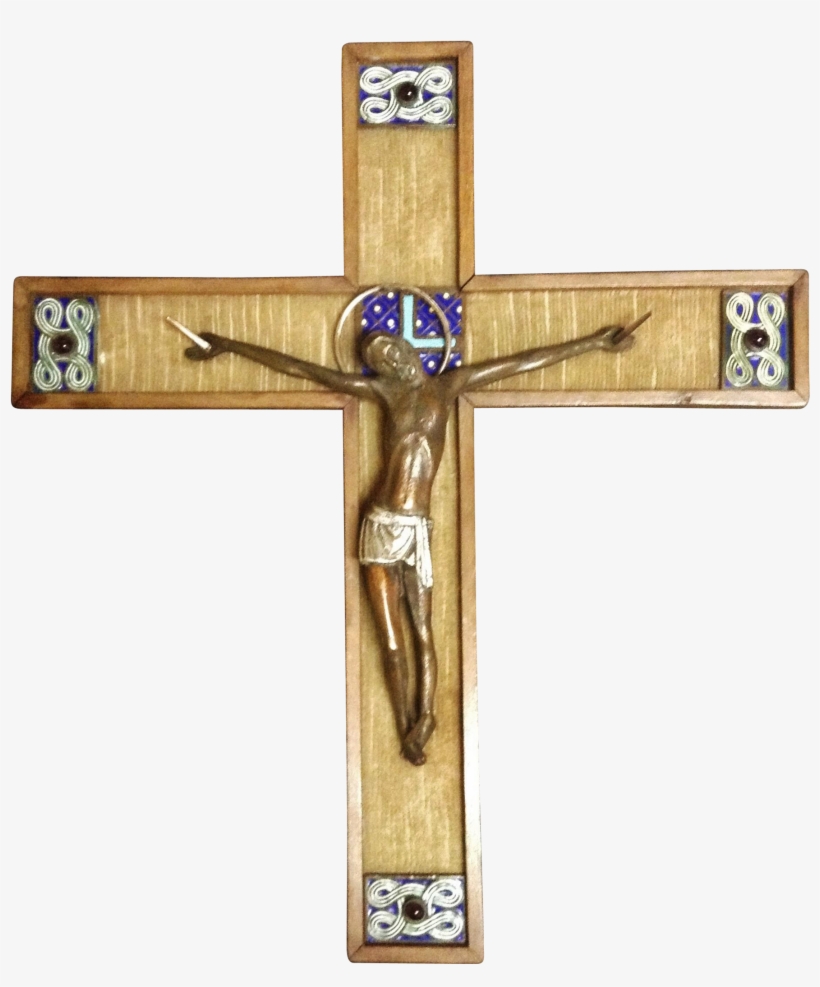 A Vintage French God Jesus Xp Holy - Crucifix, transparent png #8584716