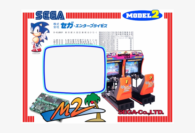 Layout Sega Model 2 Hardcade Default Theme - Sega Model 2 Arcade, transparent png #8584730