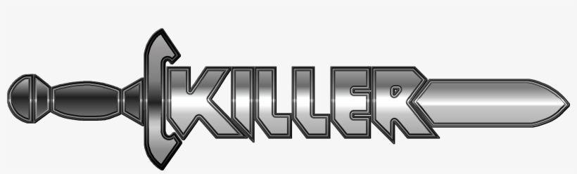 Killer Logo 2011 Cutout Chrome 4 - Killer Look Png Text, transparent png #8584770