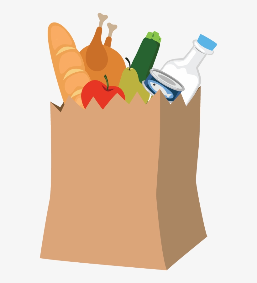 Donate Healthy Food-01 - Donate Food Cartoon Png, transparent png #8584999