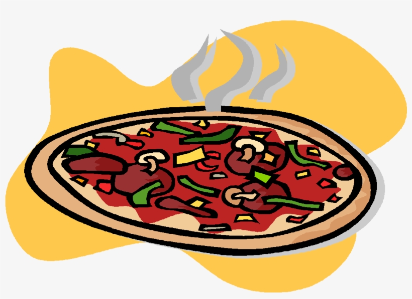 Pizza Clipart Fast Food - Pizza Lunch Clipart, transparent png #8585415