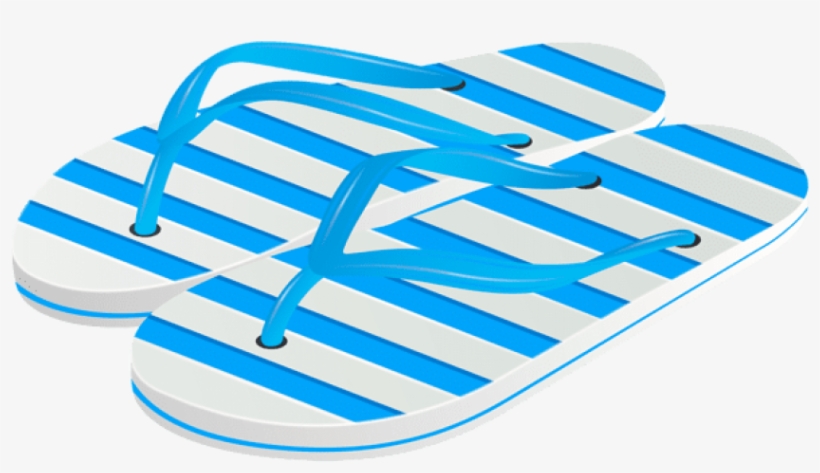 Free Png Download Beach Flip Flops Clipart Png Photo - Beach Flip Flops Png, transparent png #8585627