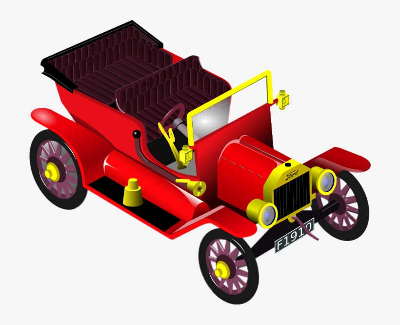 Free To Use Amp Public Domain Vintage Car Clip Art - Free Commercial Use Public Domain Png Cars, transparent png #8585720
