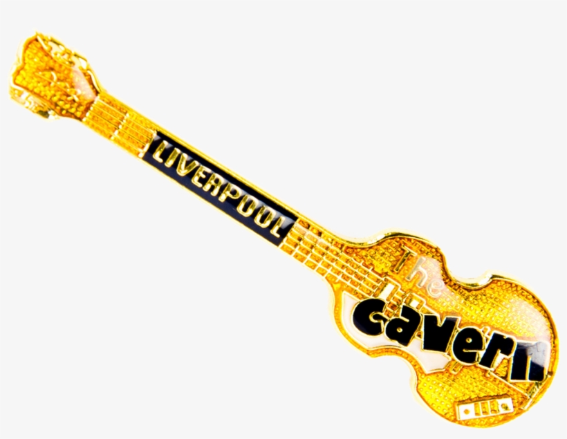 Pin 005 Gld 0000 1 Hofner Bass Guitar2 - Bass Guitar, transparent png #8585938