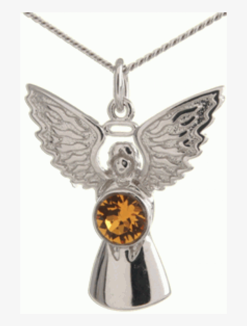 Topaz Guardian Angel Necklace - Falconiformes, transparent png #8586003