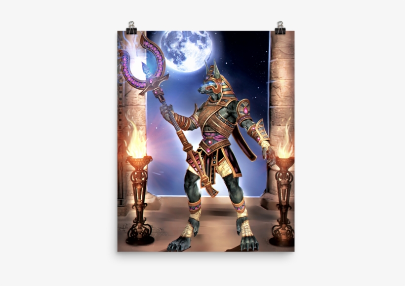 Poster Smite Anubis - Smite Anubis Art, transparent png #8586045