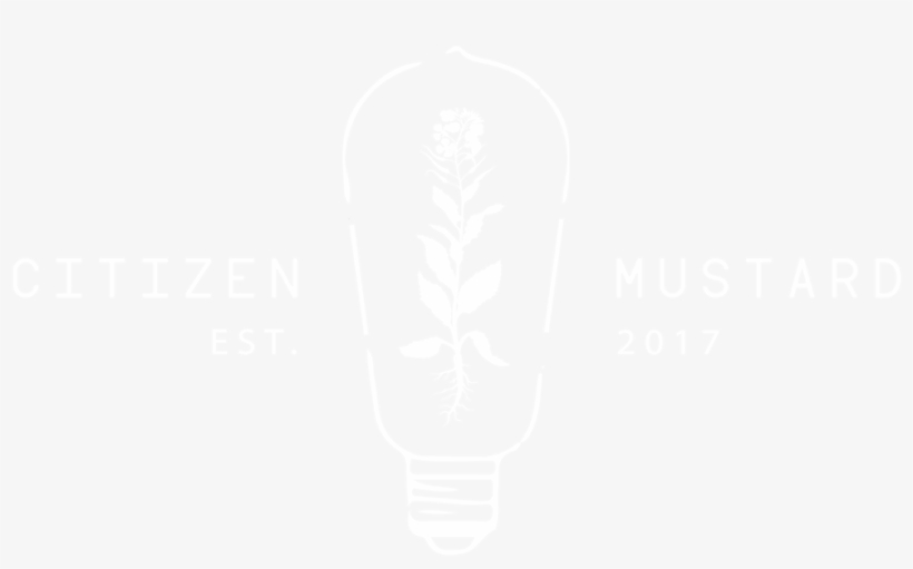 Citizen Mustard Final Logo Wht Full, transparent png #8586410