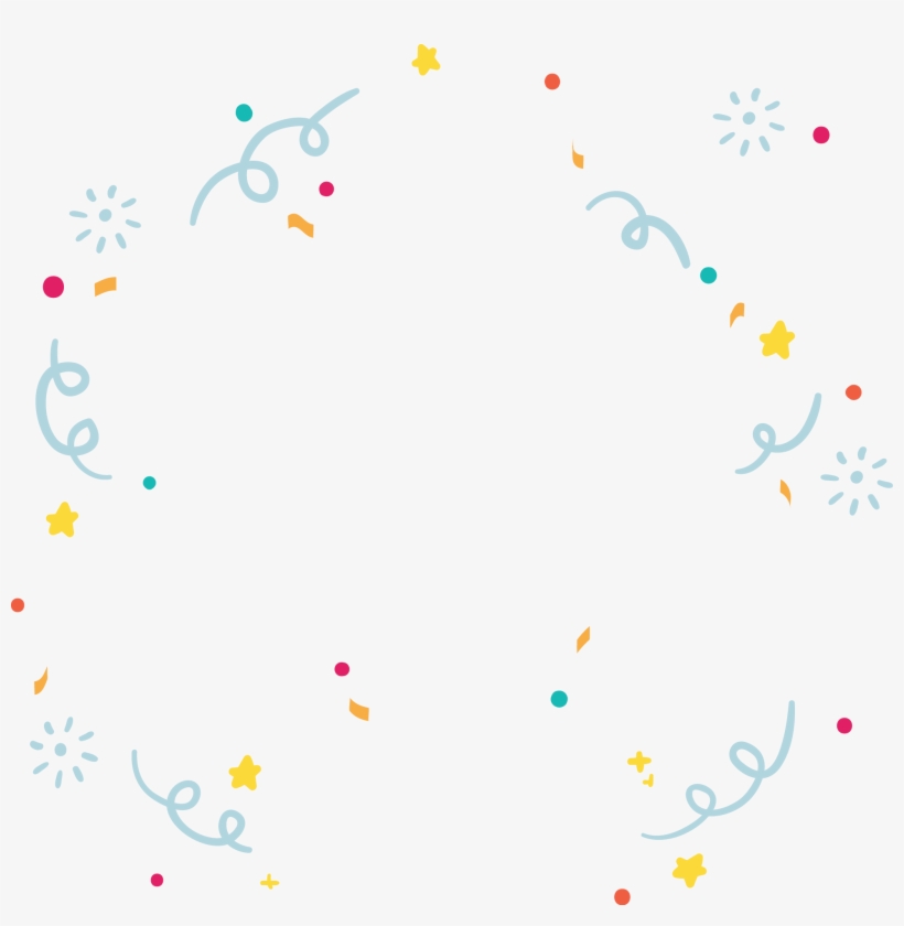 Birthday Confetti, transparent png #8586988