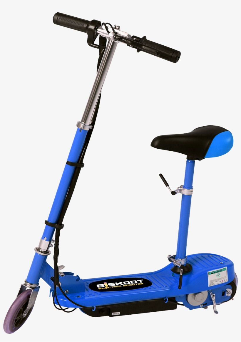 Blue Electric Scooter - Pink Electric Scooters With Seats, transparent png #8587293